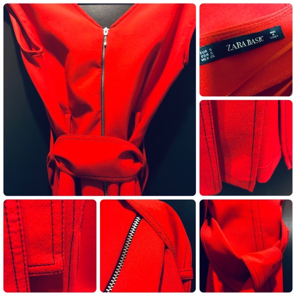 Zara Dresses & Skirts - NWOT Zara new dress no tags. Red sleeveless midi
